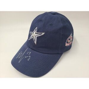 Vintage Columbus Blue Jackets Nikolai Zherdev Signed Autographed Hat Cap Men NHL